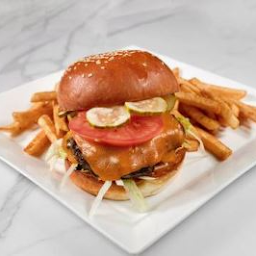 Cheese Burger & Fries