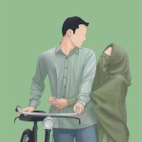 Muslim Couple Wallpaper HD 4K