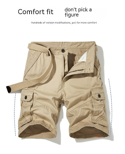 Title 8, Mens Workwear Shorts Summer Loose Five Points ...