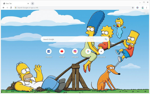 The Simpsons Wallpapers New Tab