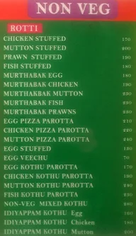 Zia Malaysian Parotta City menu 8