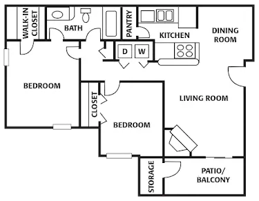 Florence Floorplan Diagram