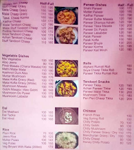 HIndan Veg menu 3