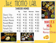 The Momo Lab menu 1