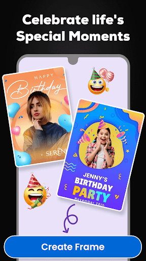 Screenshot Birthday Photo Frame