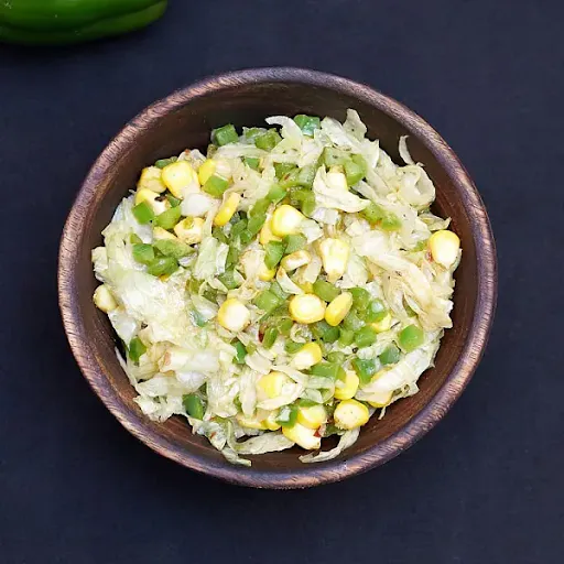 Lettuce Corn And Capsicum Salad