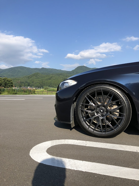 5シリーズ セダンのドライブ・川場田園プラザ・新ホイール・bmwに関するカスタム事例の投稿画像3枚目
