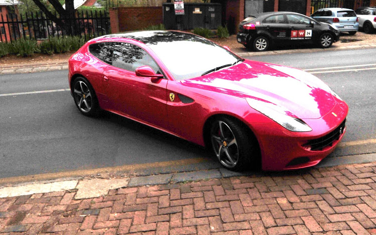 A 2017 Ferrari Four F151 with a book value of at least R3m is just one of the luxury cars belonging to Edwin Sodi and his company that was attached by asset forfeiture unit.