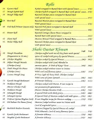 Karims menu 2