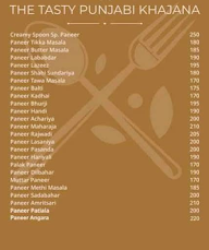 Creamy Spoon Garden Restaurant menu 8