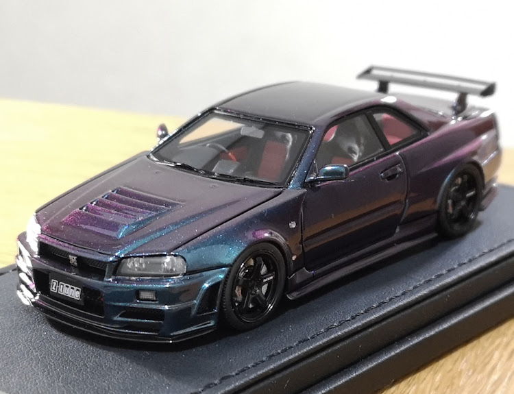 イグニッションモデル1／43スカイラインG T ~R