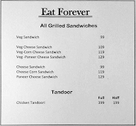 Eat Forever menu 1