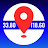 GPS Coordinates Locator Map icon