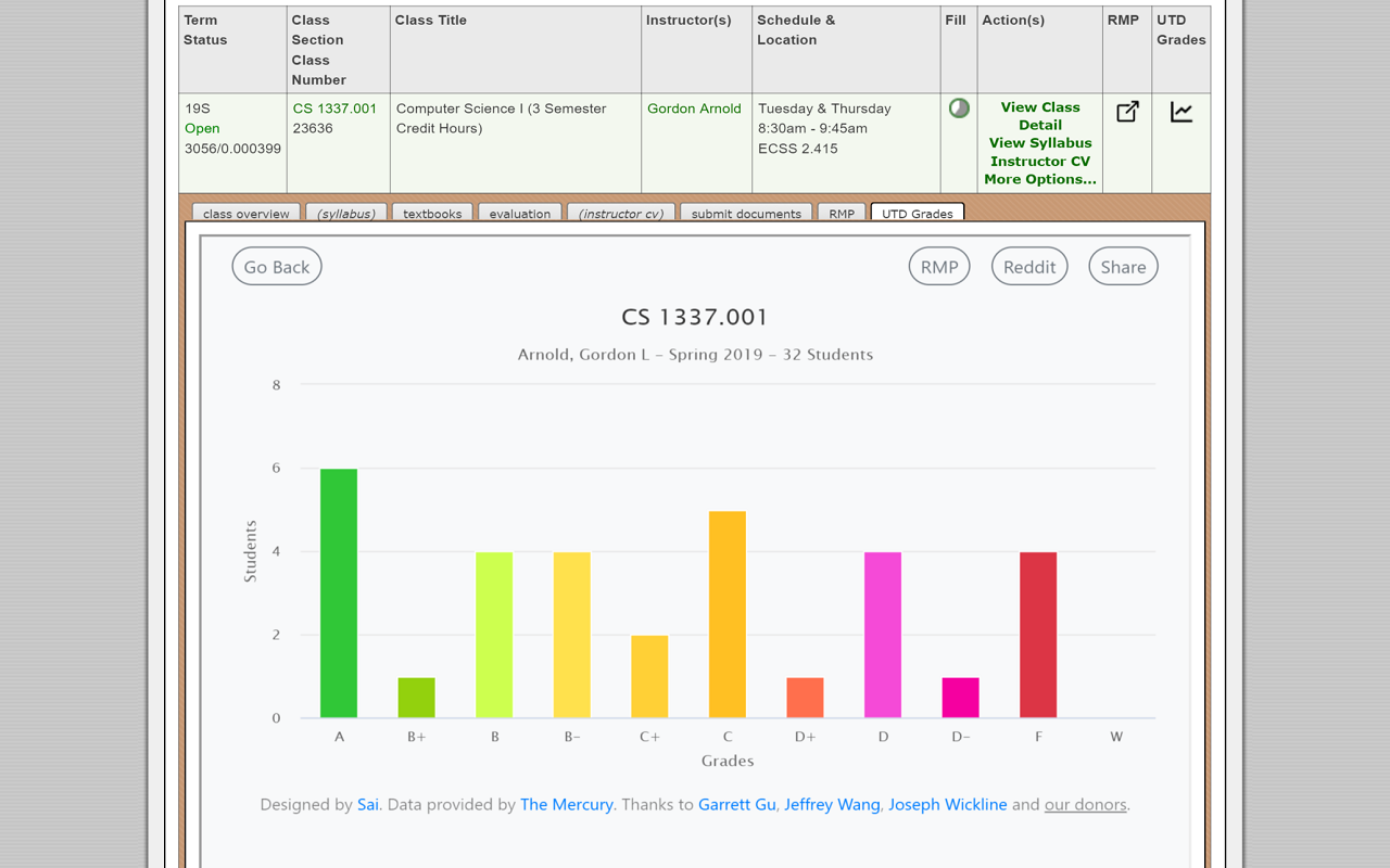 Better CourseBook - UT Dallas Preview image 2