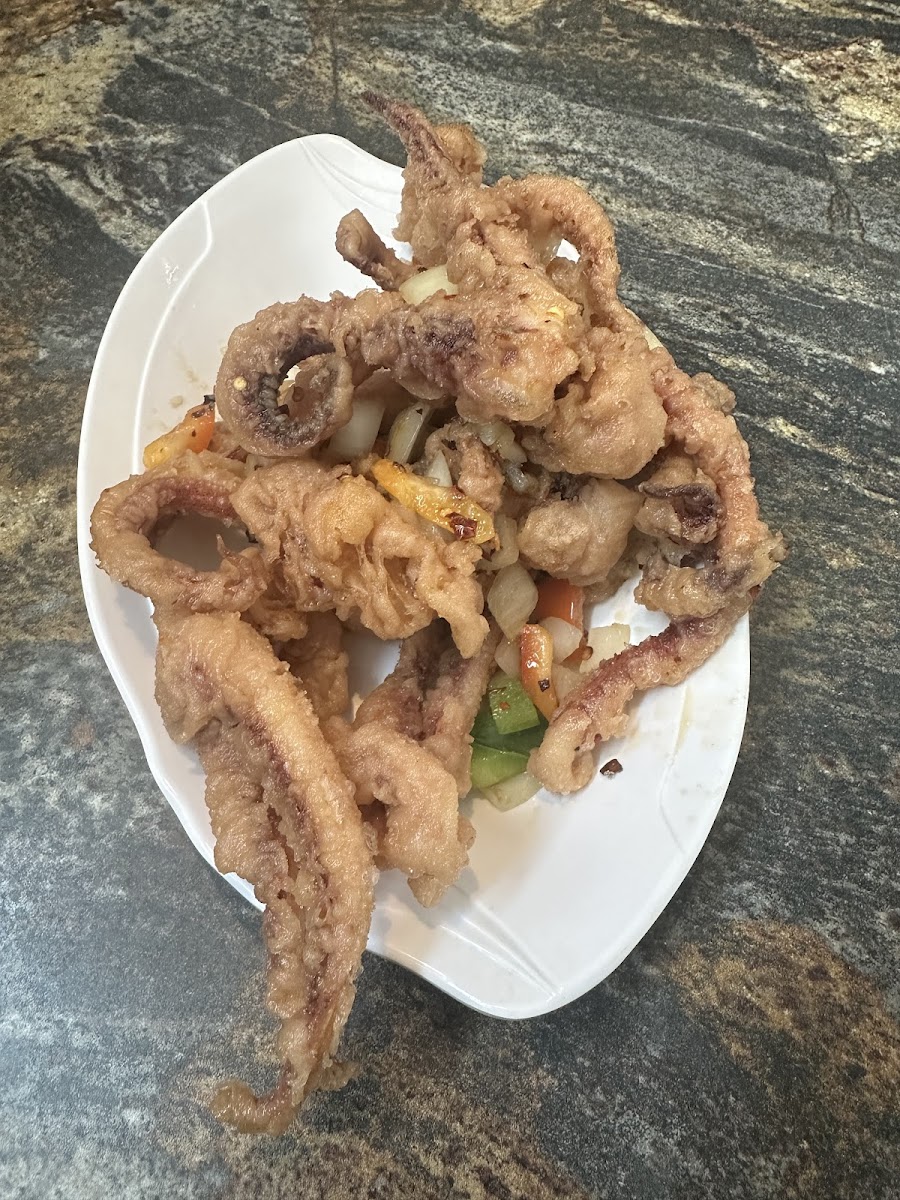 Gluten free calamari