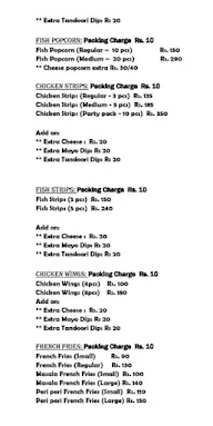 Cravings Mania menu 1