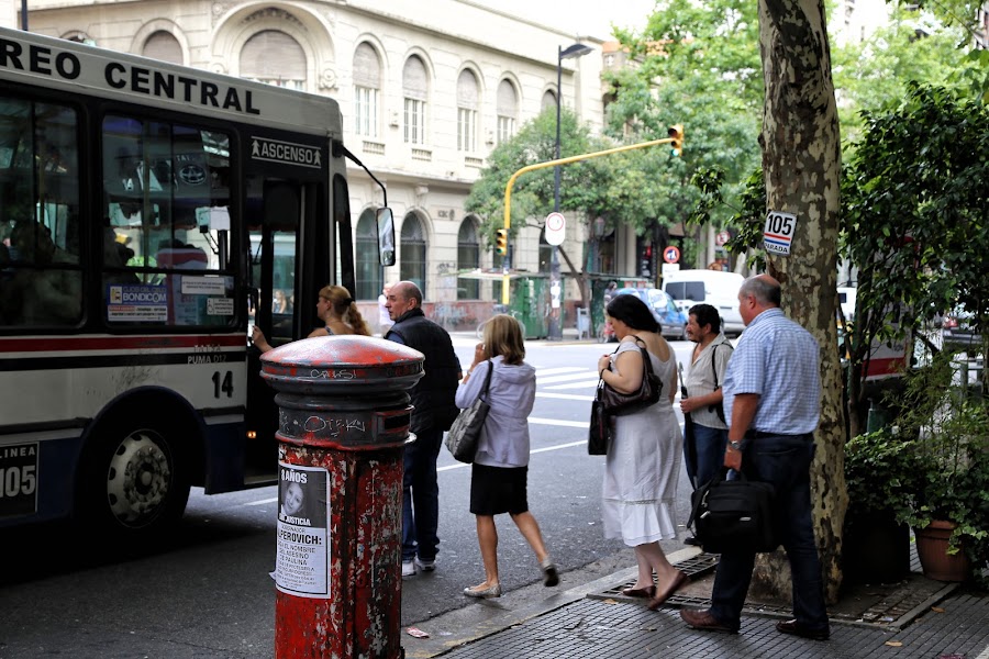 Buenos Aires, Autobusy w Buenos Aires