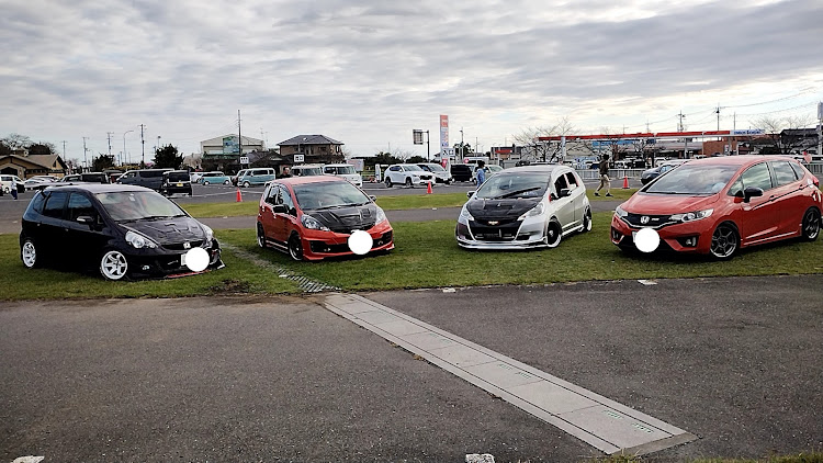 フィットの駆け出しの車系YouTuberくろすけ・Fit Meeting est.2023・玉葱の会・オフ会に関するカスタム事例の投稿画像1枚目