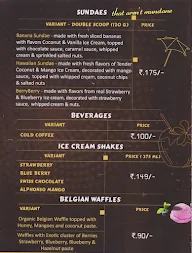 The Right Moo Organic Icecreams menu 4