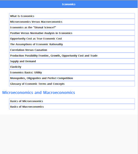 Economics