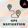 GPS Navigation Live Earth Map icon