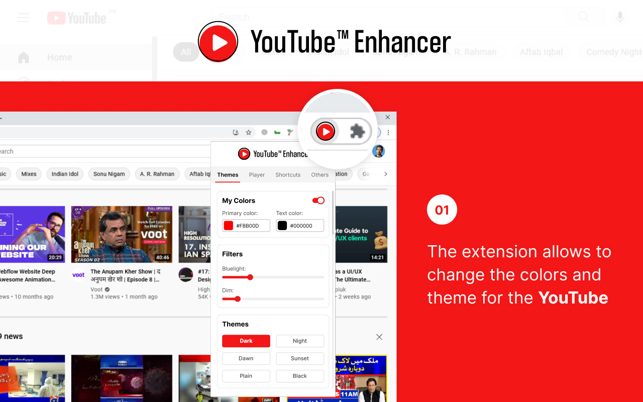 YouTube™ Enhancer Preview image 3