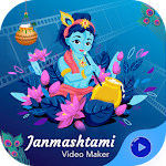 Cover Image of ダウンロード Janmashtami video Maker : Krishna Status 2020 1.0 APK