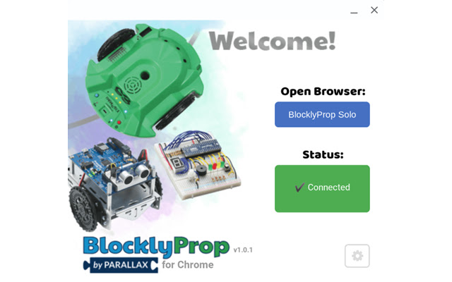 BlocklyProp Launcher chrome extension