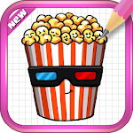Cover Image of Скачать How To Draw Cute Fast Foods 1.2 APK