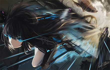 Black Rock Shooter 24 - 1366x768 small promo image