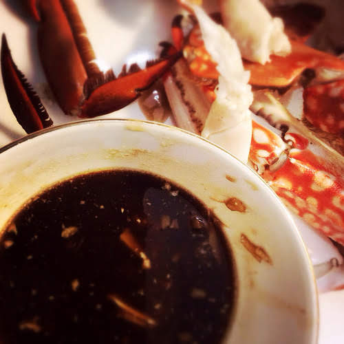 Chinese, Cold, Chilled, Crab, Vinegar Dip, cold crab, 凍, 花蟹, 凍花蟹, recipe, 潮州
