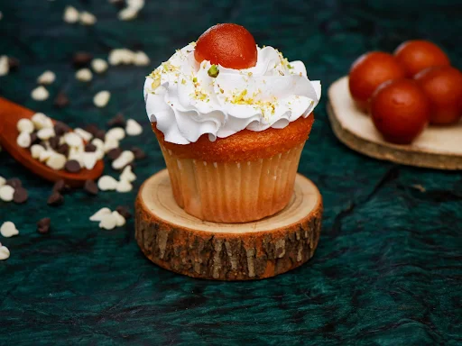 Vanilla Gulab Jamun Sweet Cupcake