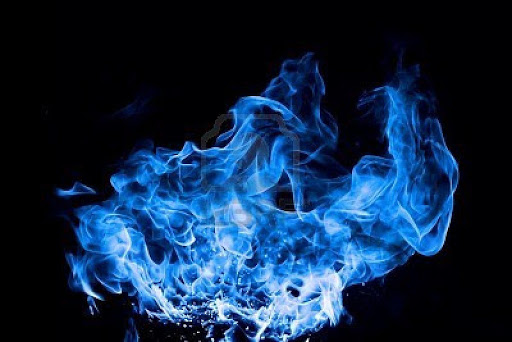 Blue Fire Live Wallpaper