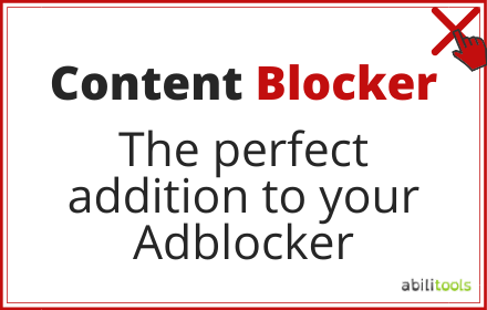 Content Blocker chrome extension