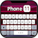 Thème de clavier Black Phone 11 icon