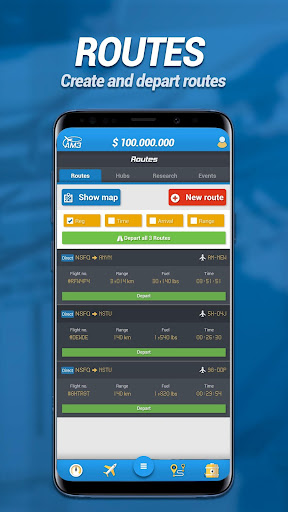 Code Triche Airline Manager 3 APK MOD (Astuce) screenshots 3