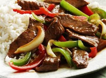 Classic Chinese Pepper Steak