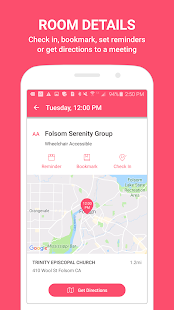 Pink Cloud: AA, NA & CMA Meeting Finder(圖3)-速報App
