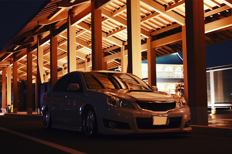 レガシィB4のドライブ・ホイール交換・お盆休み終了・熱中症に気をつけて!!に関するカスタム事例の投稿画像1枚目