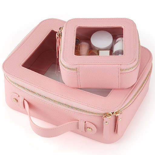 Title 3, Small Transparent PU Cosmetic Bag for easy cosm...