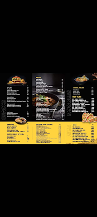 The Tapri menu 1