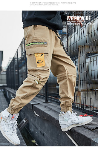 Title 4, Zippered pocket beam overalls offer secure stor...