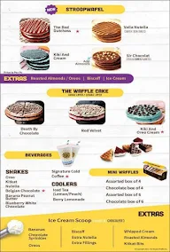 The Belgian Waffle Co. menu 2