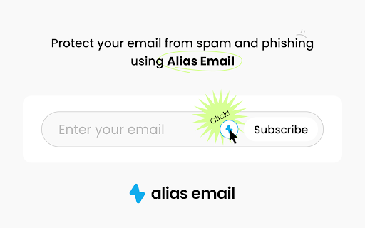 Alias Email - Free email aliases