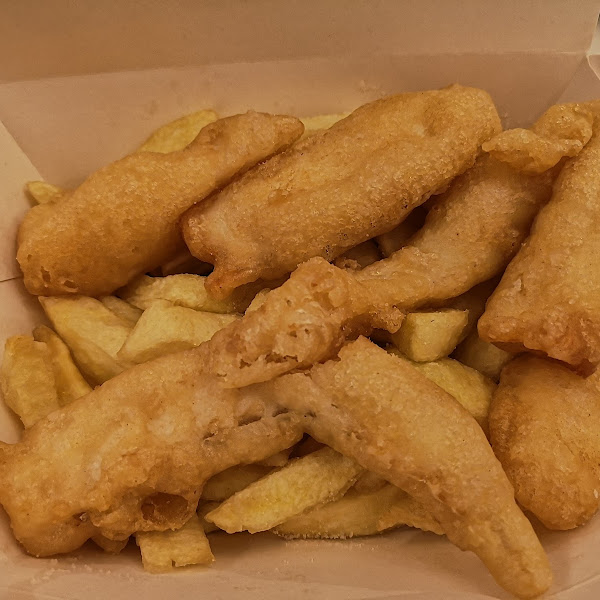 Gluten-Free Fish & Chips at Super Cod