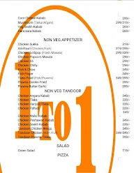 1 to 1 Restro menu 3