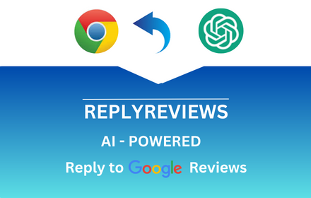 AI Reply to Google Reviews small promo image