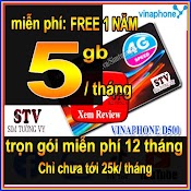 Sim 4G D500 Vinaphone Trọn Gói Miễn Phí 1 Năm ( Mỗi Tháng Tặng 5Gb Tốc Độ Cao, Không Giới Hạn Dung Lượng Trong Ngày)