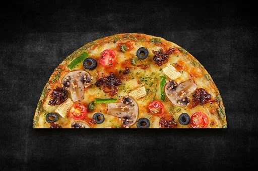 Pesto Shroom Paradiso Semizza (Half Pizza)(Serves 1)