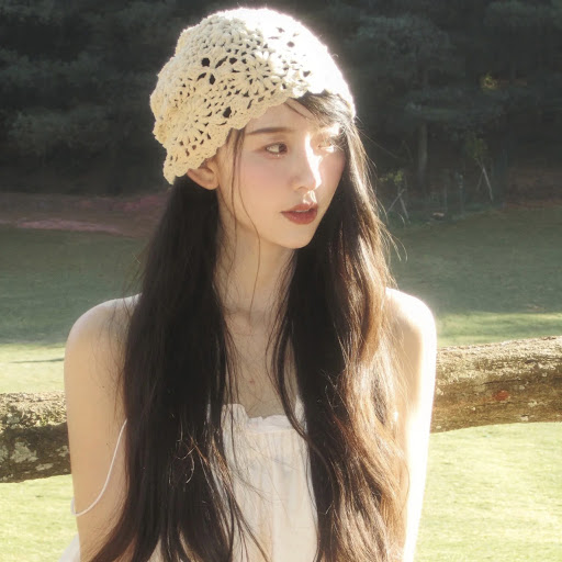 Title 4, Handmade Crochet Baotou Hollow Wool Sweet Art K...